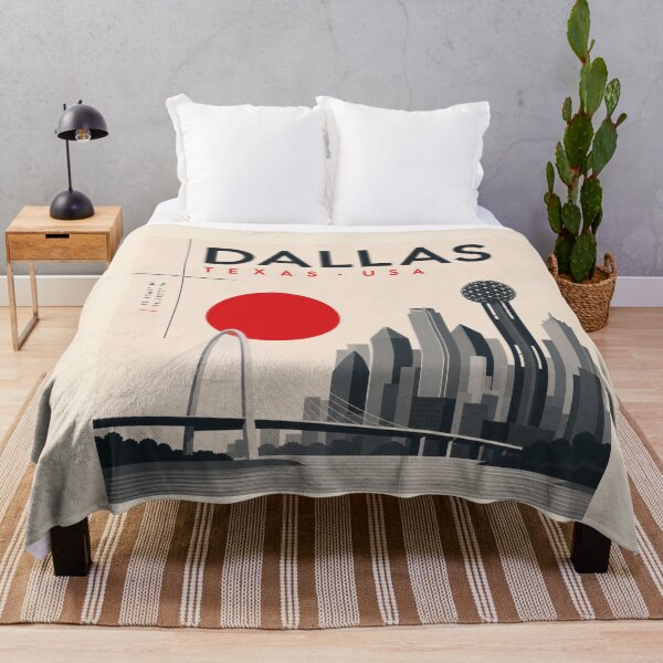 Item preview, Dallas swiss style poster designed and sold by CMYKStudio.