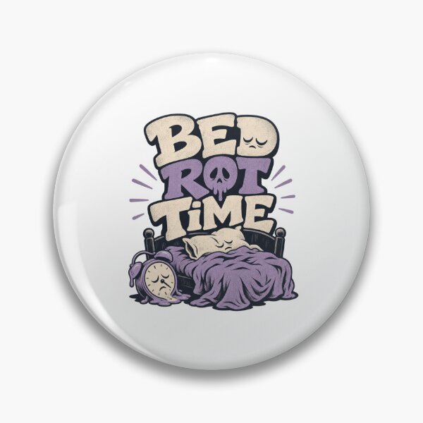 Item preview, Bed Rot Cozy Sleepy Skull Lazy Day T-Shirt designed and sold by BearLoveDesign.