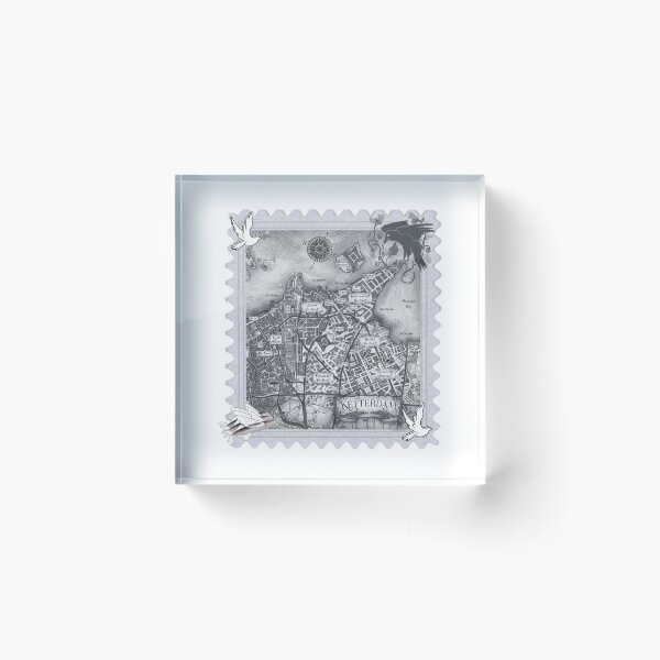 Item preview, Ketterdam, Kerch | Bookish Stamps designed and sold by Nyxander's Bookish Catalogue.