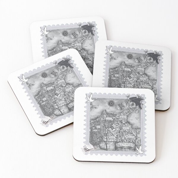 Item preview, Ketterdam, Kerch | Bookish Stamps designed and sold by Nyxander's Bookish Catalogue.
