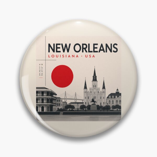 Item preview, New Orleans swiss style poster designed and sold by CMYKStudio.