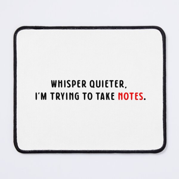 Item preview, NOTES | QUOTE T-SHIRT designed and sold by OVERHEARD IT | BRAND.