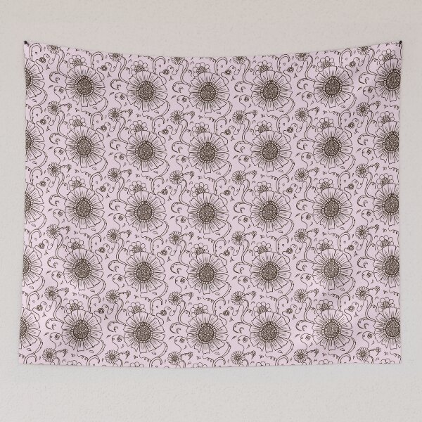 Item preview, Brown floral vines designed and sold by OrangeKoi.