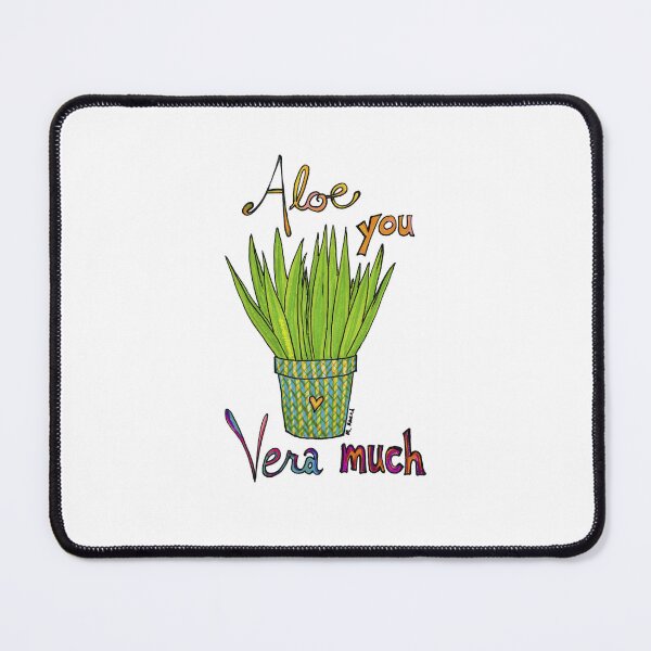 Item preview, Aloe You Very Much (Love you very much!) designed and sold by ArtByAbend.