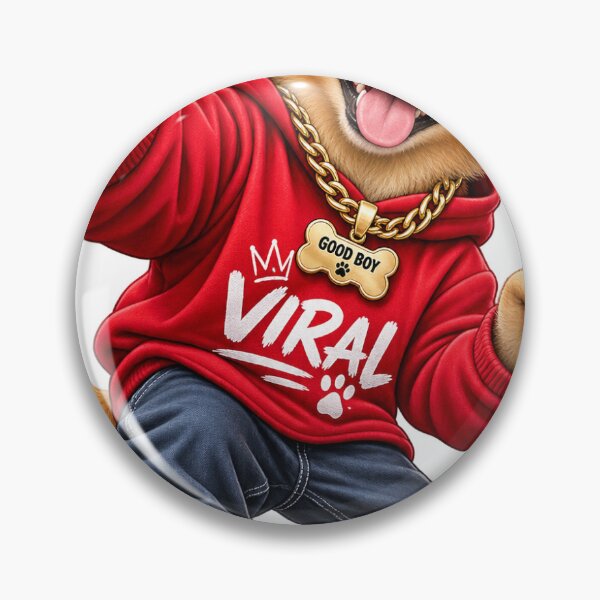 Item preview, Viral Cool Dog Meme Sticker – Funny Doggo Streetwear Cartoon designed and sold by CreativeSatyaprabh.