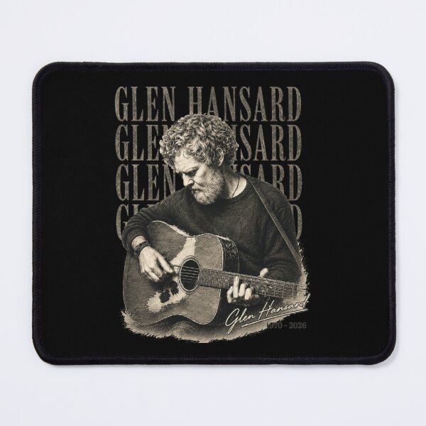 Item preview, Glen Hansard Tribute Vintage Music Memorial Folk Rock Singer Musician Fan Band designed and sold by Kovav.