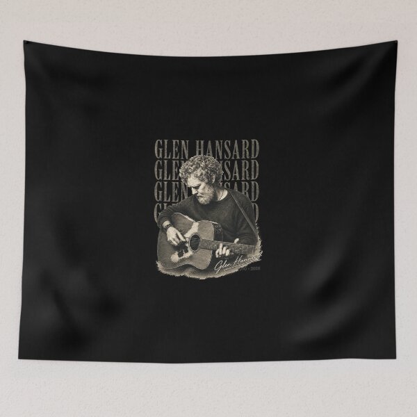 Item preview, Glen Hansard Tribute Vintage Music Memorial Folk Rock Singer Musician Fan Band designed and sold by Kovav.