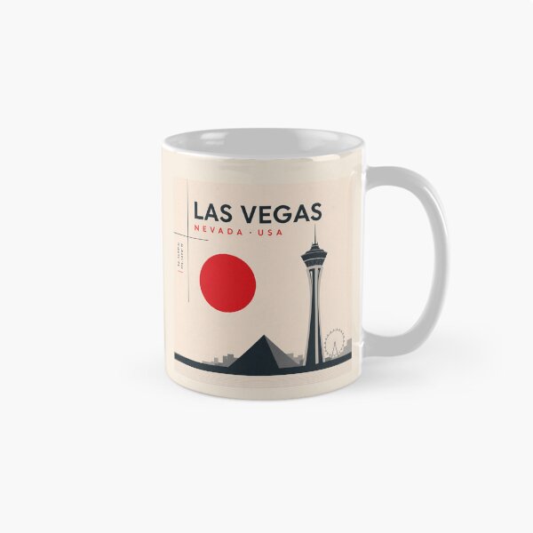 Item preview, Las Vegas swiss style poster designed and sold by CMYKStudio.