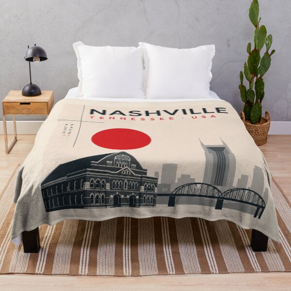 Item preview, Nashville swiss style poster designed and sold by CMYKStudio.