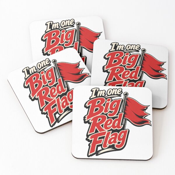 Item preview, I’m One Big Red Flag Funny Dating Red Flag designed and sold by BearLoveDesign.