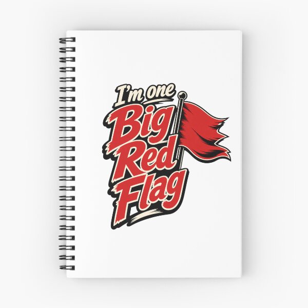 Item preview, I’m One Big Red Flag Funny Dating Red Flag designed and sold by BearLoveDesign.