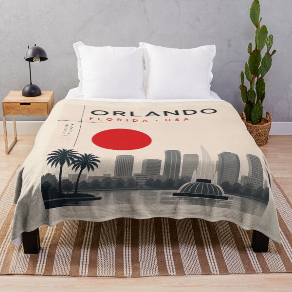 Item preview, Orlando swiss style poster designed and sold by CMYKStudio.