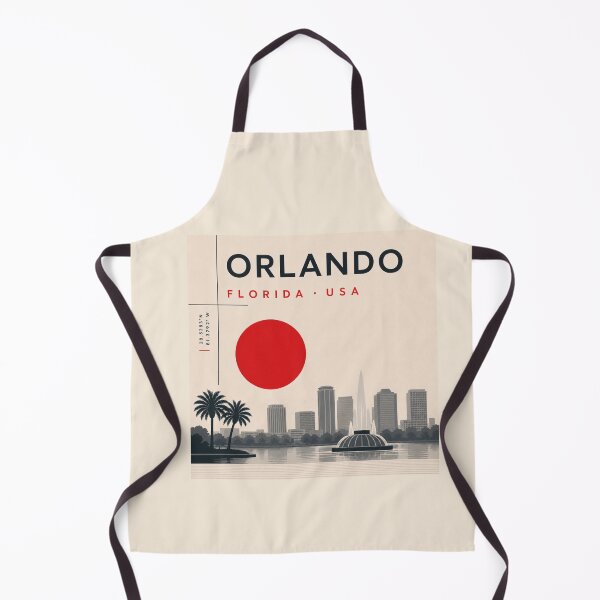 Item preview, Orlando swiss style poster designed and sold by CMYKStudio.