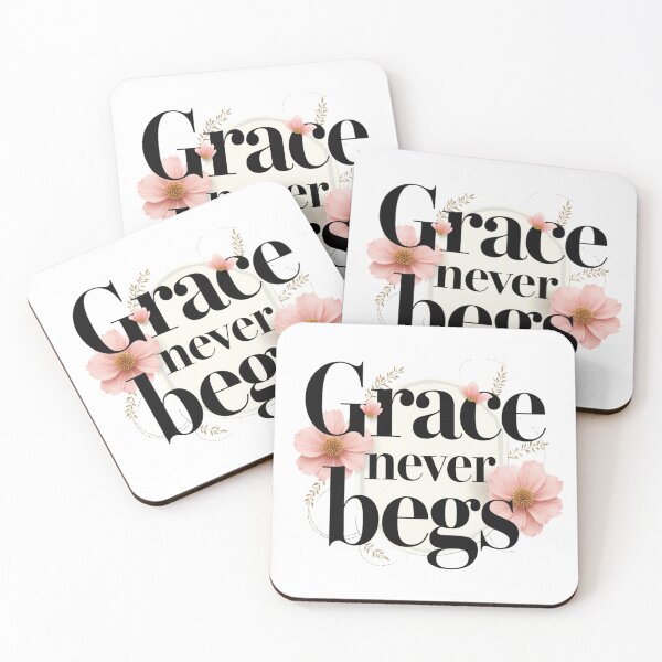 Item preview, Grace Never Begs. Bold Floral Feminine Statement designed and sold by Aarvya Fashion Club ( A.F.C ).