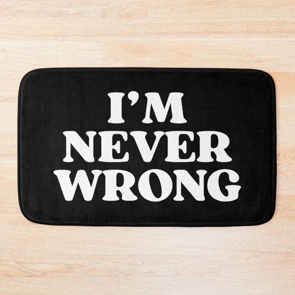 Item preview, I'm Never Wrong Retro Serif Typography designed and sold by eMKa82.