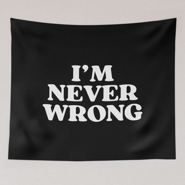 Item preview, I'm Never Wrong Retro Serif Typography designed and sold by eMKa82.