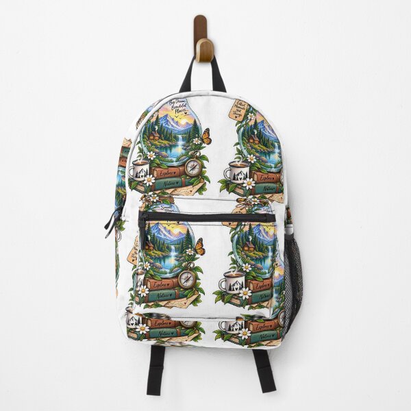 Item preview, Small Steps Big Dreams Beautiful Places – Nature Travel Adventure Sticker designed and sold by Ishratparween11.