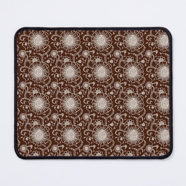 Item preview, Cream floral vines designed and sold by OrangeKoi.