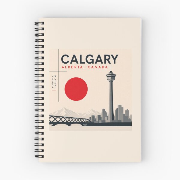 Item preview, Calgary swiss style poster designed and sold by CMYKStudio.