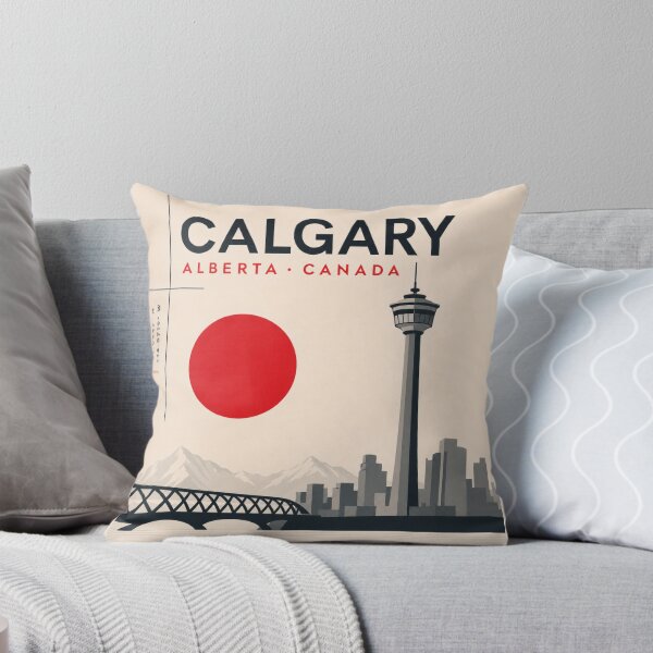 Item preview, Calgary swiss style poster designed and sold by CMYKStudio.