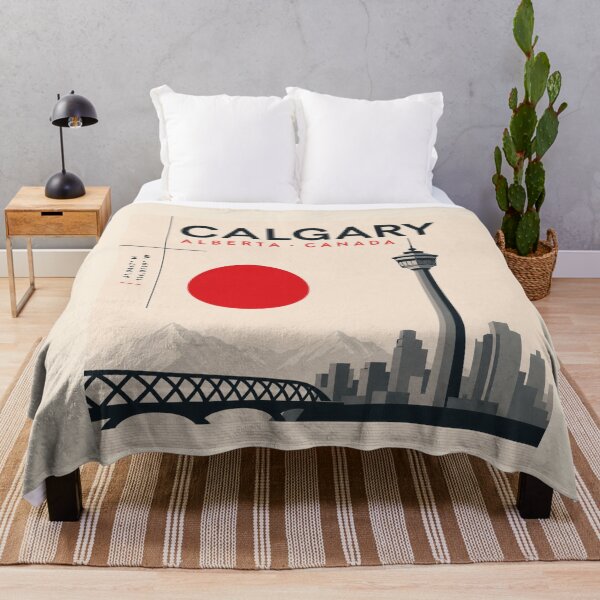 Item preview, Calgary swiss style poster designed and sold by CMYKStudio.