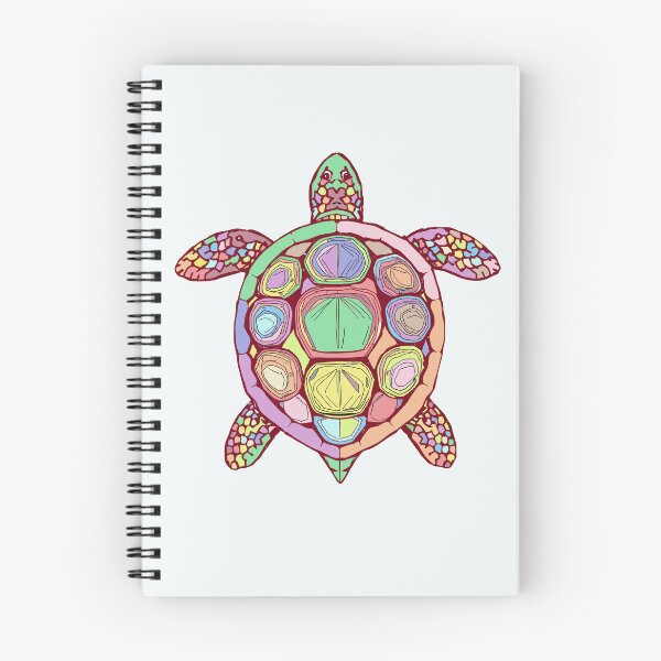 Item preview, Colorful Stained Glass Sea Turtle Mosaic Ocean Life Art designed and sold by VibeShift Studio.