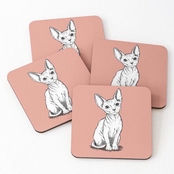 Item preview, Big-Eared Sphynx Cat designed and sold by designxtravel.