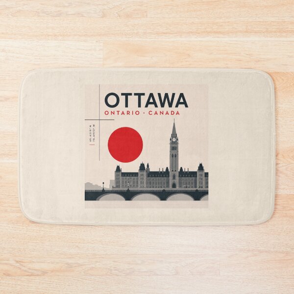 Item preview, Ottawa swiss style poster designed and sold by CMYKStudio.