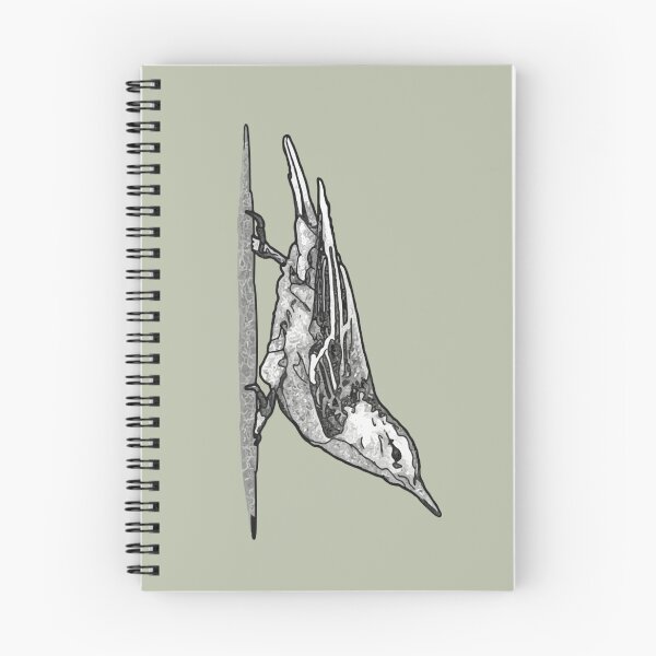 Item preview, White-Breasted Nuthatch designed and sold by The Clearing Blog Shop.