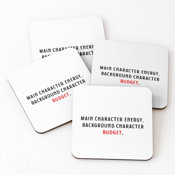Item preview, MAIN CHARACTER ENERGY | QUOTE T-SHIRT  designed and sold by OVERHEARD IT | BRAND.