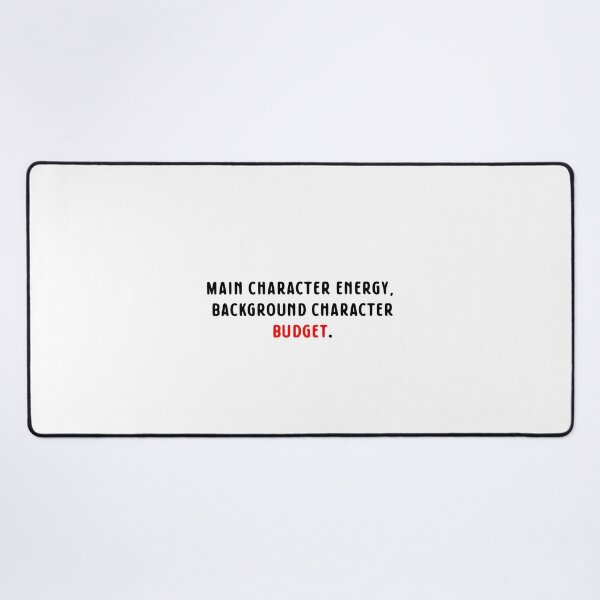 Item preview, MAIN CHARACTER ENERGY | QUOTE T-SHIRT designed and sold by OVERHEARD IT | BRAND.