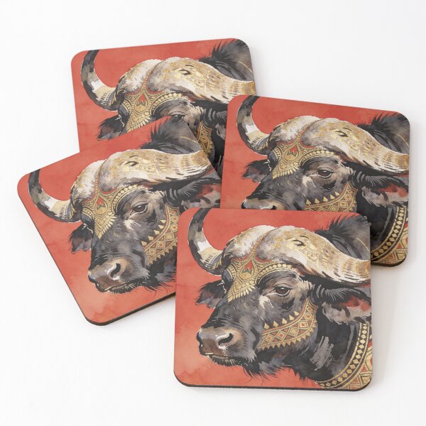 Item preview,  "African Pop Art: Buffalo" designed and sold by  BoomPoster.