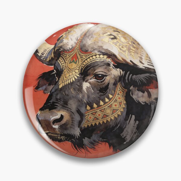 Item preview,  "African Pop Art: Buffalo" designed and sold by  BoomPoster.