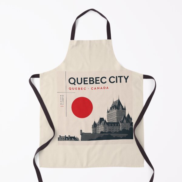 Item preview, Quebec City swiss style poster designed and sold by CMYKStudio.