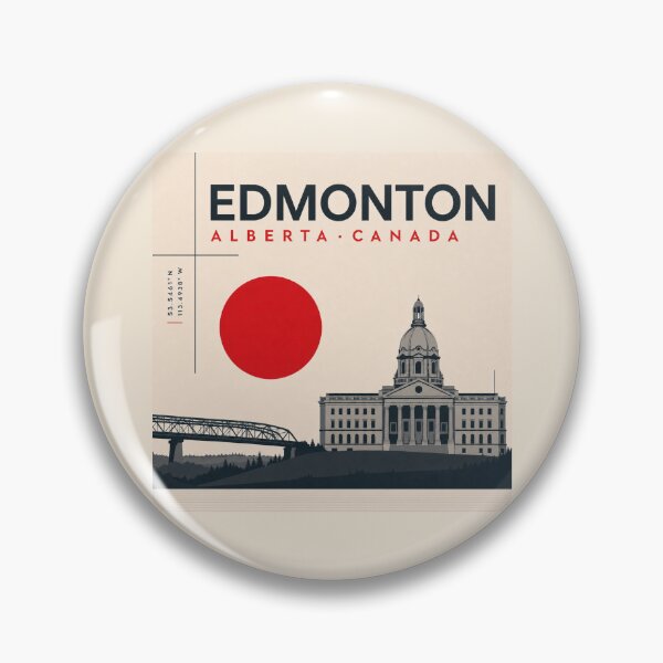 Item preview, Edmonton swiss style poster designed and sold by CMYKStudio.