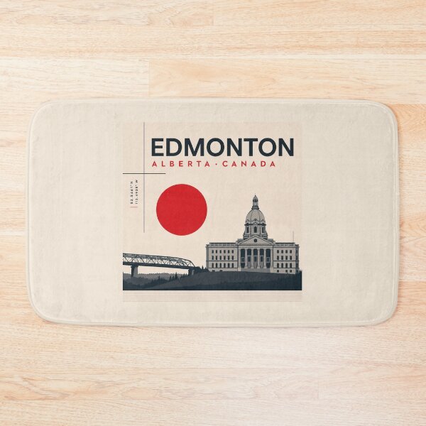 Item preview, Edmonton swiss style poster designed and sold by CMYKStudio.