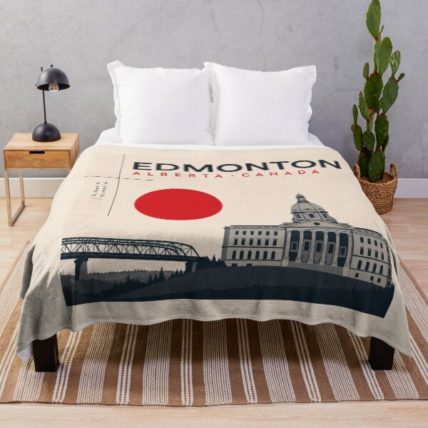 Item preview, Edmonton swiss style poster designed and sold by CMYKStudio.