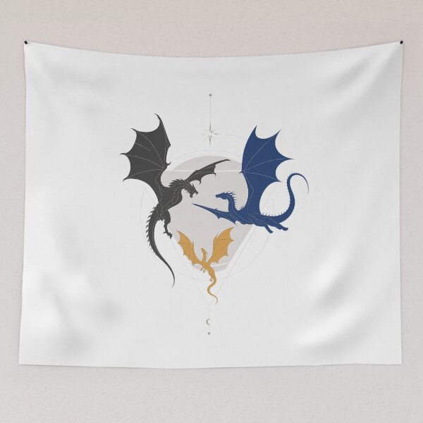 Item preview, Tairn, Andarna y Sgaeyl - Dragones de fantasía designed and sold by Rising Drake.