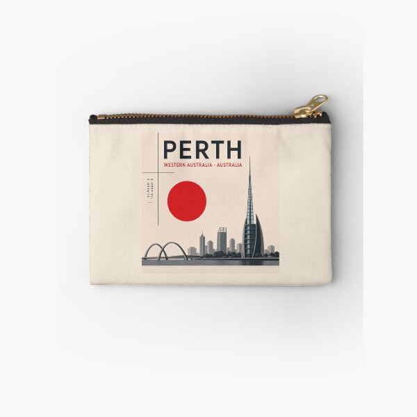 Item preview, Perth swiss style poster designed and sold by CMYKStudio.