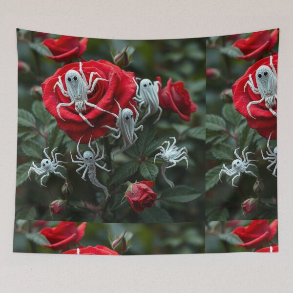 Item preview, Ghost Spiders and Roses designed and sold by TreatLLC.