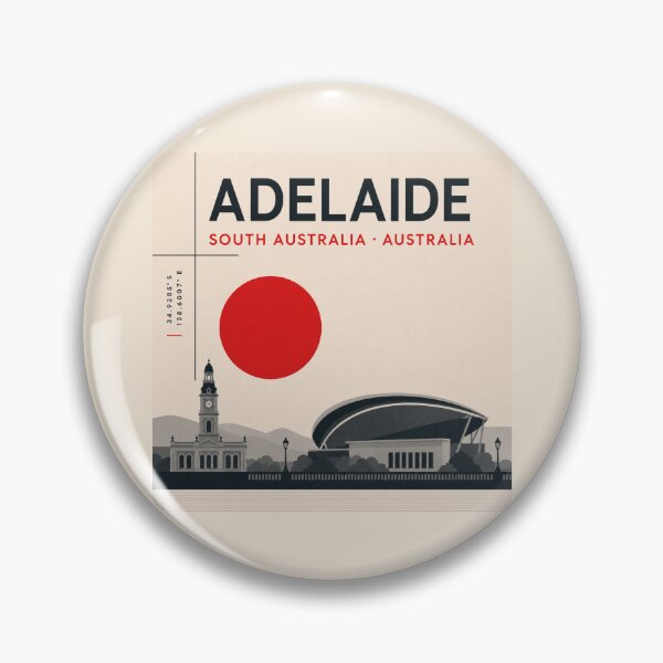 Item preview, Adelaide swiss style poster designed and sold by CMYKStudio.