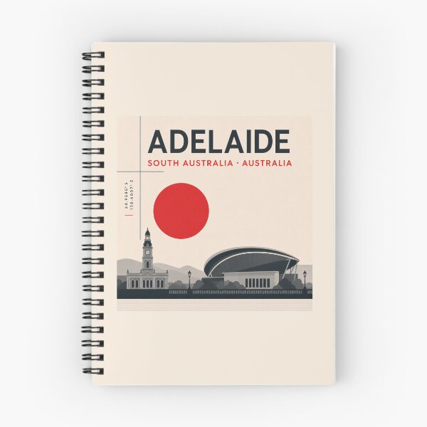 Item preview, Adelaide swiss style poster designed and sold by CMYKStudio.