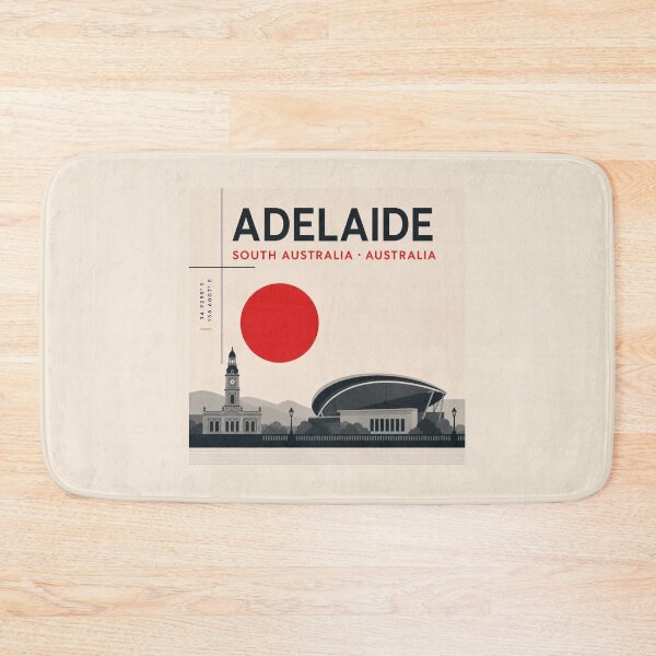 Item preview, Adelaide swiss style poster designed and sold by CMYKStudio.