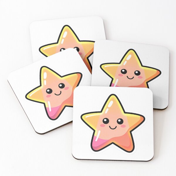 Item preview, Glowing Candycore Star Jelly Bean designed and sold by mrshadow113.