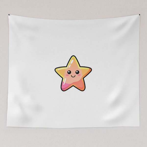Item preview, Glowing Candycore Star Jelly Bean designed and sold by mrshadow113.