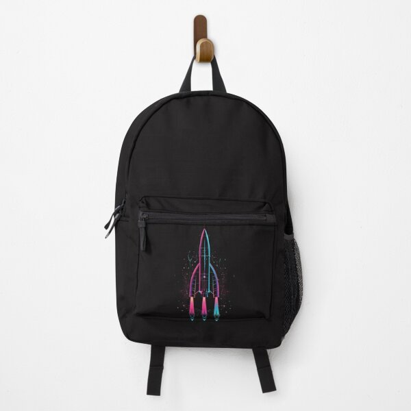 Item preview, A retro-style rocket silhouette to start with designed and sold by RetroWaveArtCo.