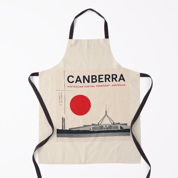 Item preview, Canberra swiss style poster designed and sold by CMYKStudio.