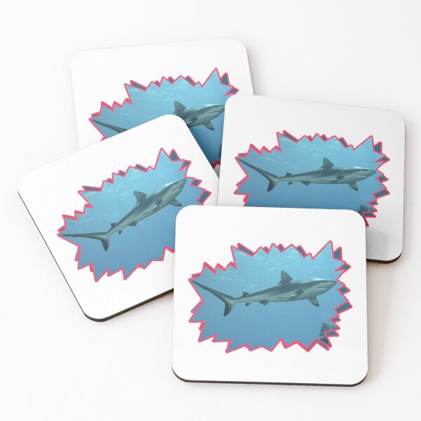 Item preview, Grey Reef Shark Energetic Starburst * Pacific Ocean Art |  designed and sold by Photo & Design Ute Niemann.