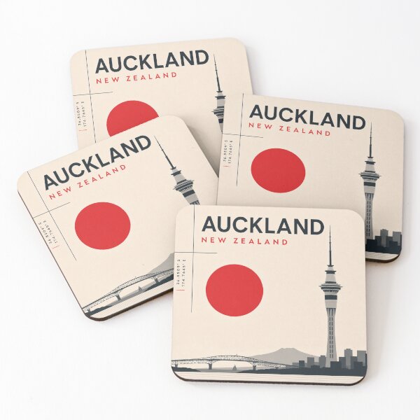 Item preview, Auckland swiss style poster designed and sold by CMYKStudio.