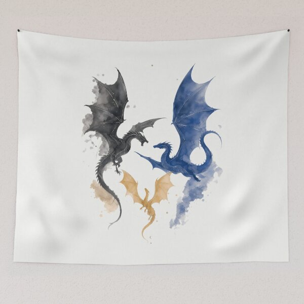 Item preview, Tairn, Andarna and Sgaeyl - Fantasy Dragons designed and sold by Rising Drake.